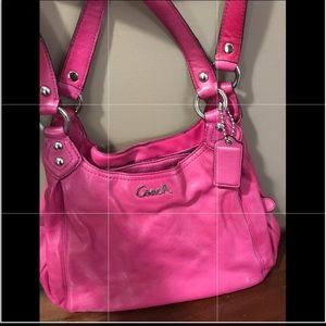 Pink Coach purse